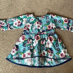 RuffleButts girls tunic size 18-24. Never worn!